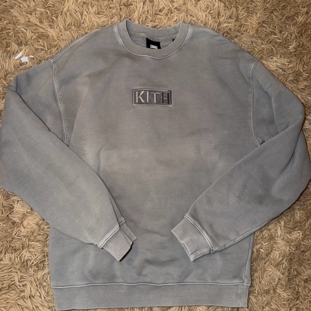 Kith Light Grey Crewneck Sweatshirt